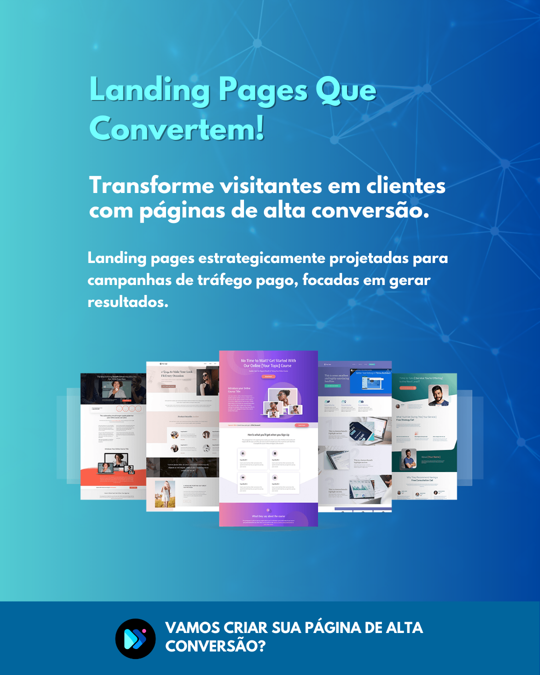 Agência Cave Mode - Criação de Landing Pages