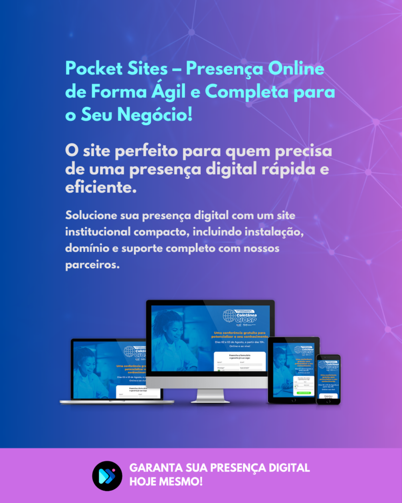 Criação de Sites - Pocket Sites