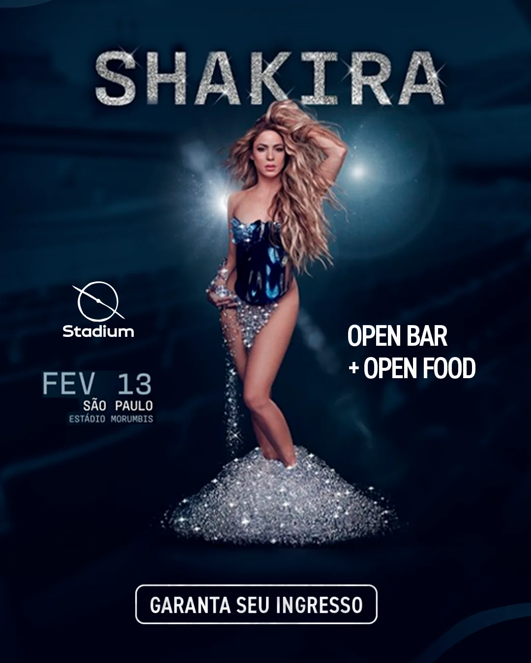 Show Shakira no Brasil